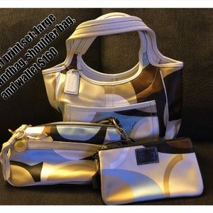 Genuine coach hand bags and wallet